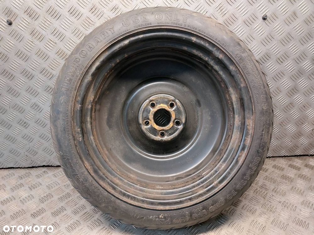 KOŁO DOJAZDOWE DOJAZDÓWKA TOYOTA AVENSIS T25 2170600 5x100 125/70R17 - 7