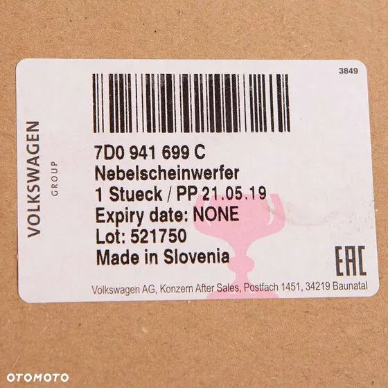 Vw Transporter T4 Caravelle Multivan Lift 1996-2003 Lewy Nowy Oryginał - 2