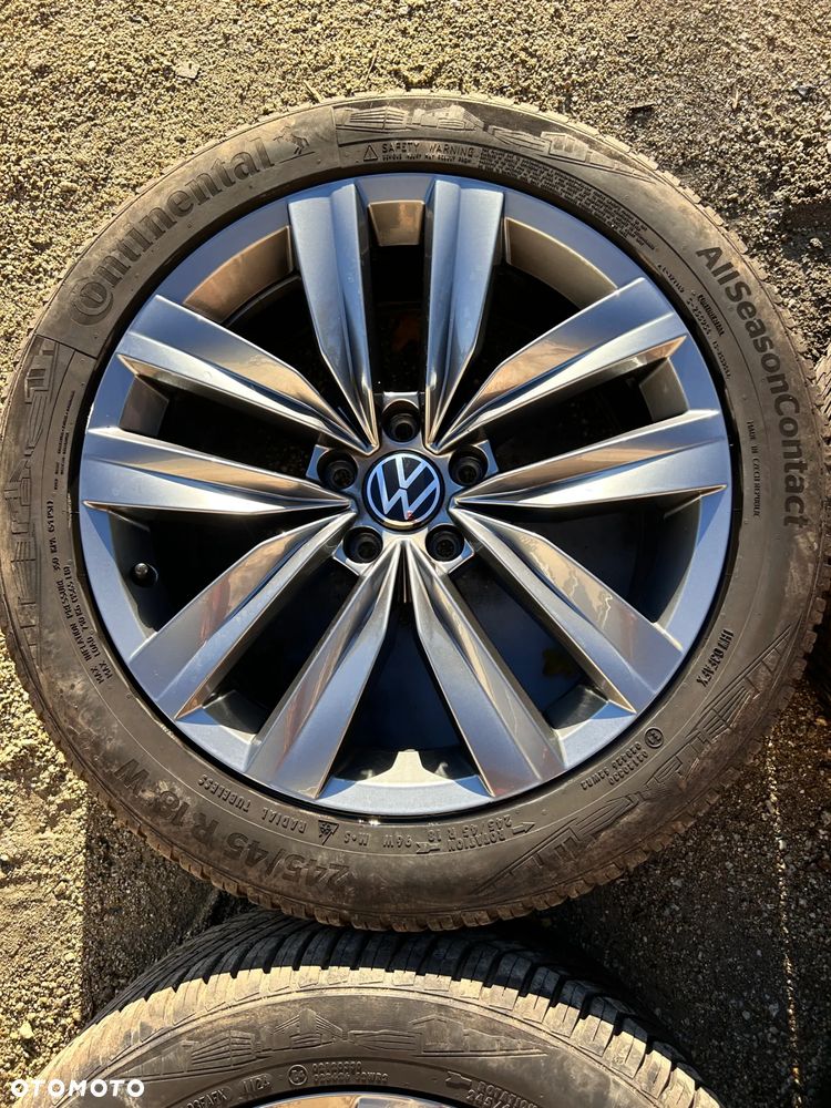 FELGI KOŁA ZIMOWE VW ARTEON PASSAT B8 245/45/18 PIRELLI ORYGINAŁ IDEALNE - 4
