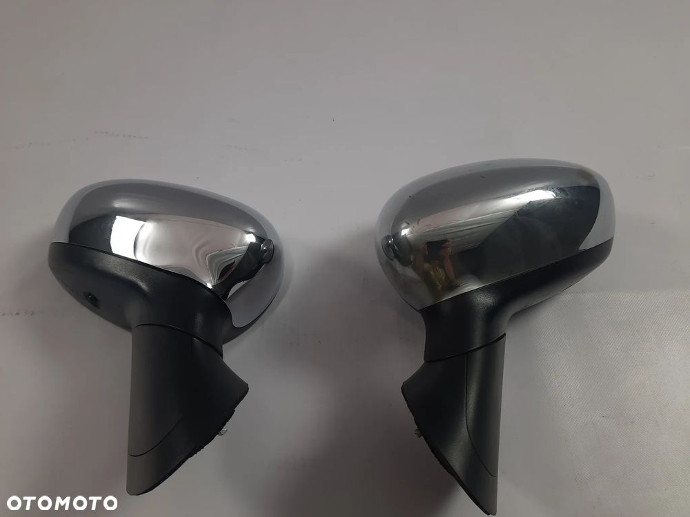 Lusterko chrom Fiat 500 Rocznik 15 - 20 Lewe + Prawe - 1
