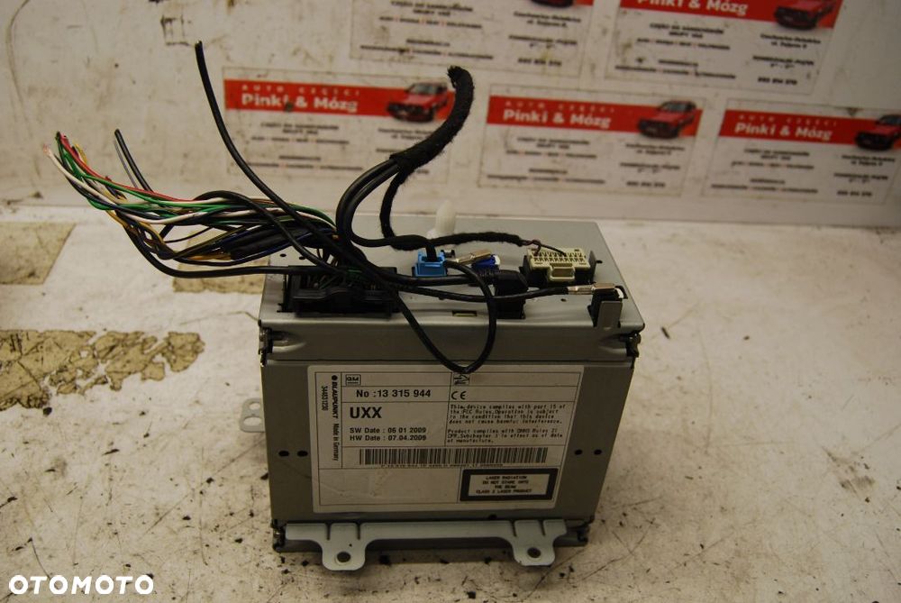 RADIO NAWIGACJA CZYTNIK 13315944 OPEL INSIGNIA A 2.0 CDTI CORSA D - 3