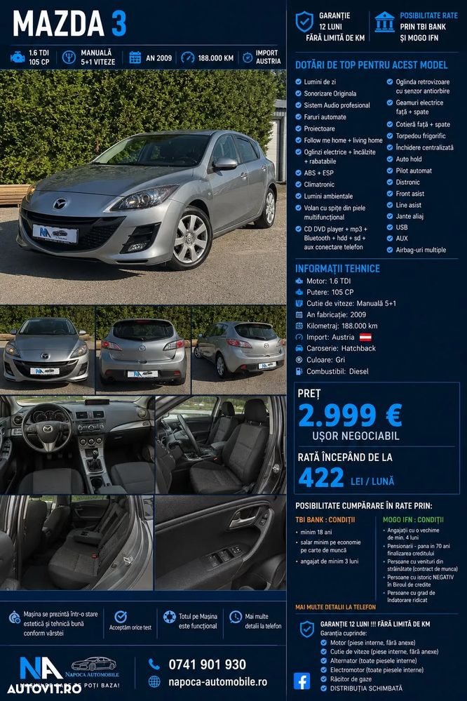 Mazda 3 CD109 TX - 1