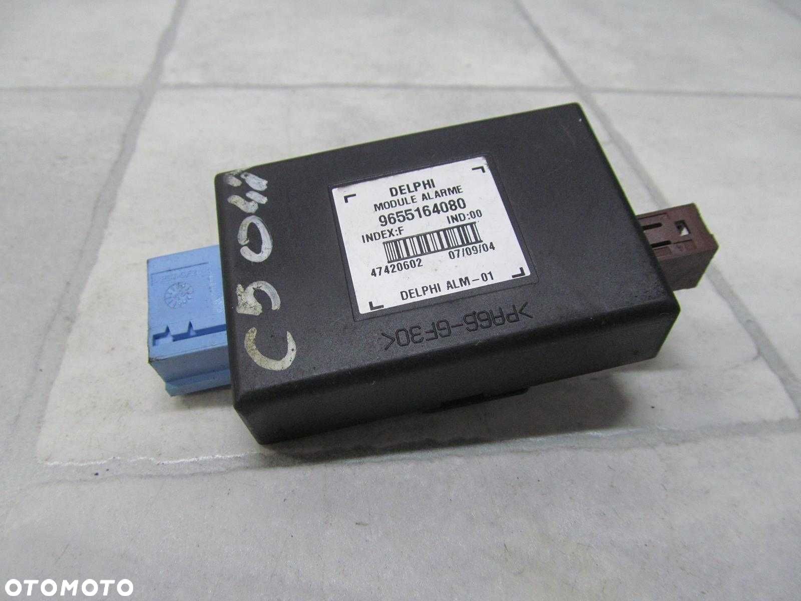 PEUGEOT 607 99-10 MODUL ALARMU 9655164080 - 1