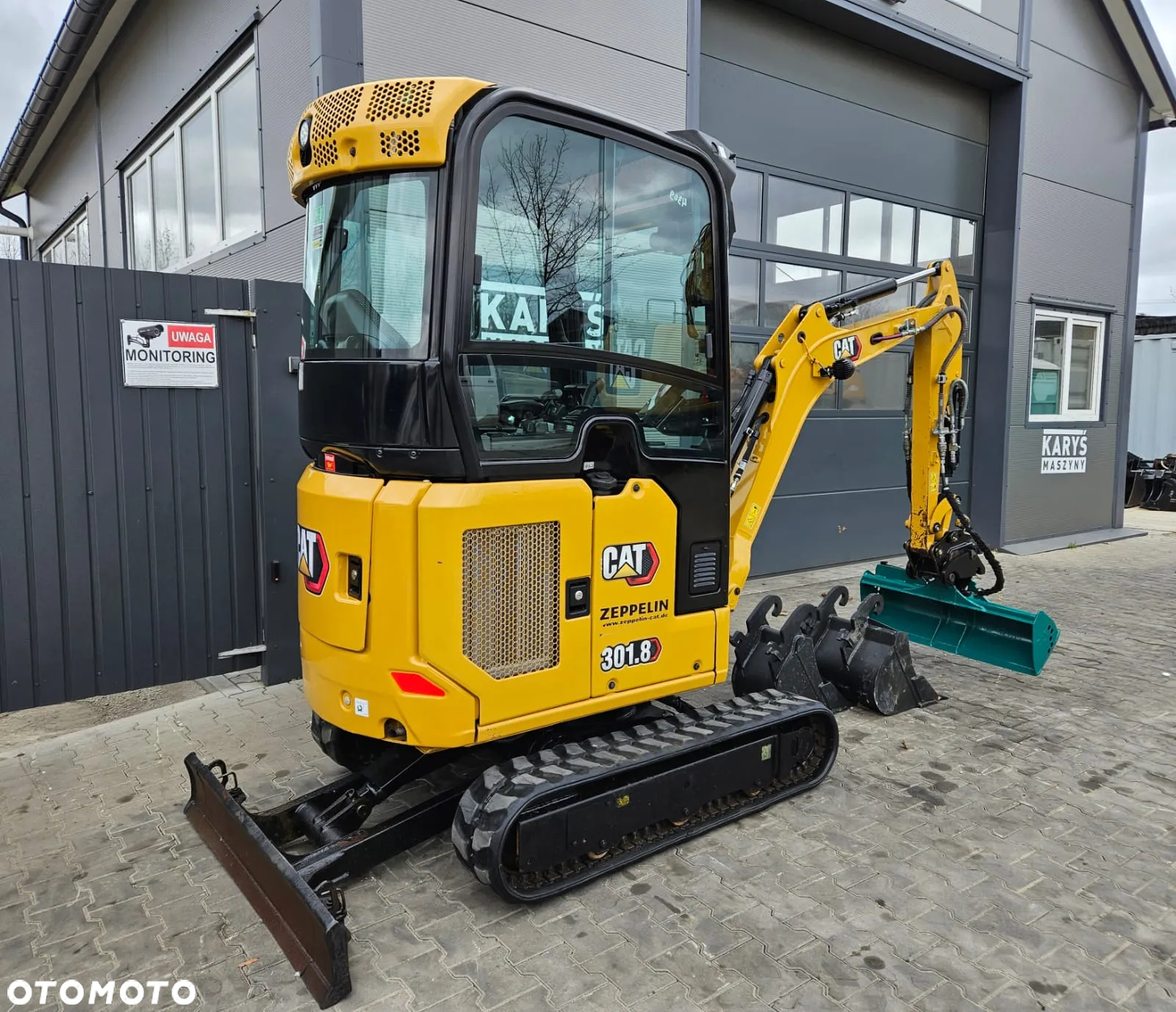 Caterpillar MINIKOPARKA CAT CATERPILLAR 301.8 CR 301 302  KLIMATYZACJA !!! 2020r - 5