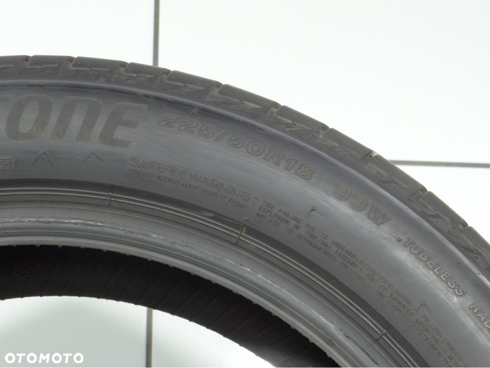 Opony letnie 225/50R18 99W Bridgestone - 5