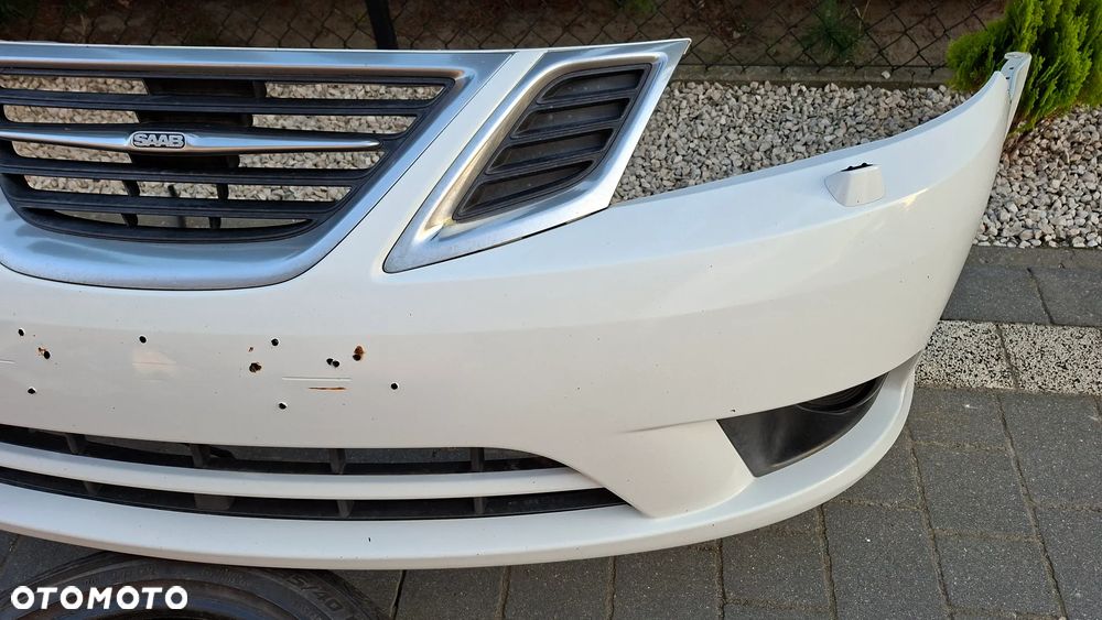 SAAB 9-3 II LIFT 07-12 ZDERZAK PRZÓD PRZEDNI SPRYSKI 12769741 - 8
