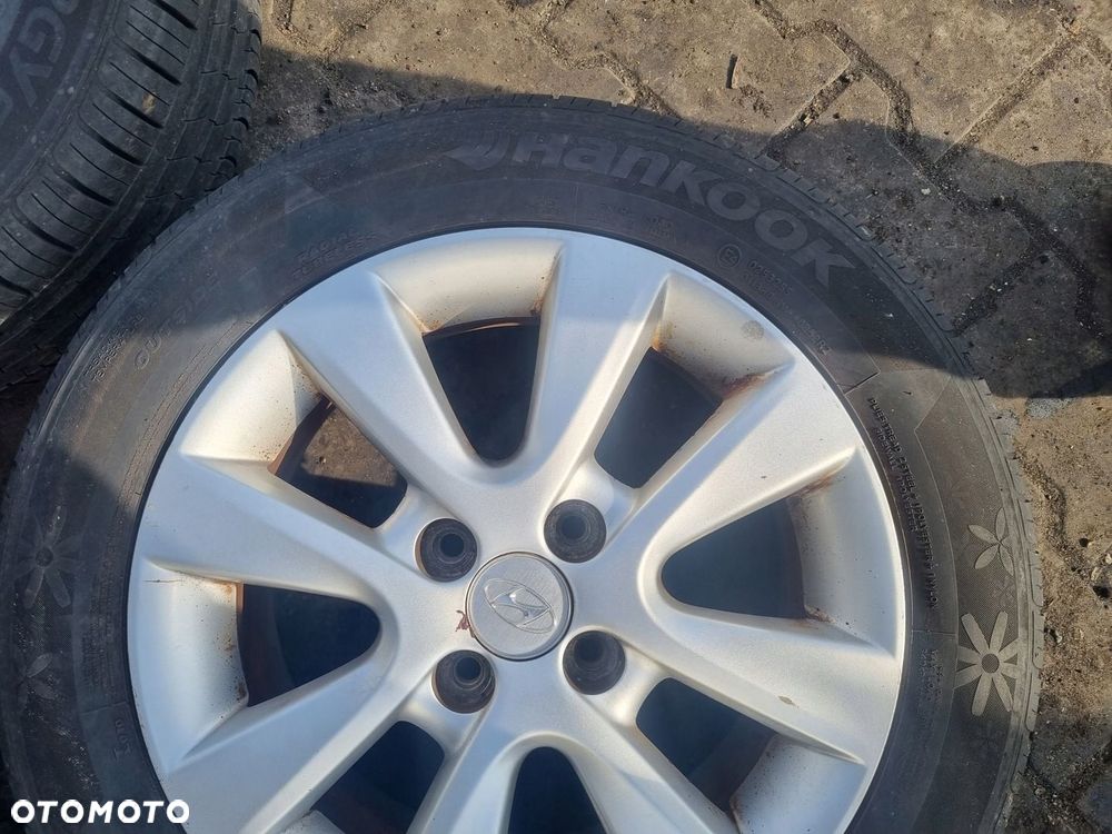Koła Felgi aluminiowe Hyundai I20 I Lift 15" cali 185/60R15 - 5
