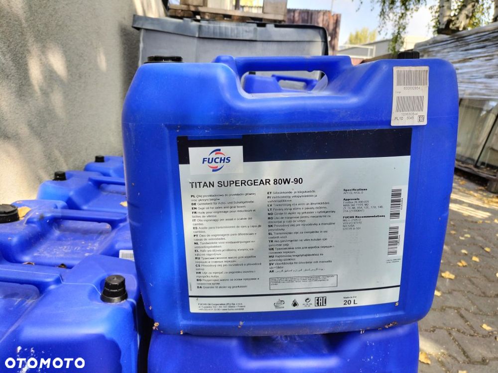 FUCHS OLEJ PRZEKŁADNIOWY TITAN SUPERGEAR 80W-90 (20L) - 3