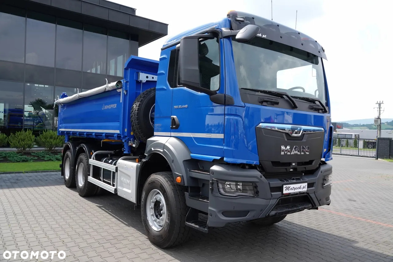 MAN TGS 33.440 / 6X4 / WYMIEŃ SWÓJ STARY NA NOWY / WYWROTKA 3 STRONNA / HYDROBURTA / BORDMATIC / KH-KIPPER / FABRYCZNIE NOWY / DOSTĘPNY OD RĘKI - 22