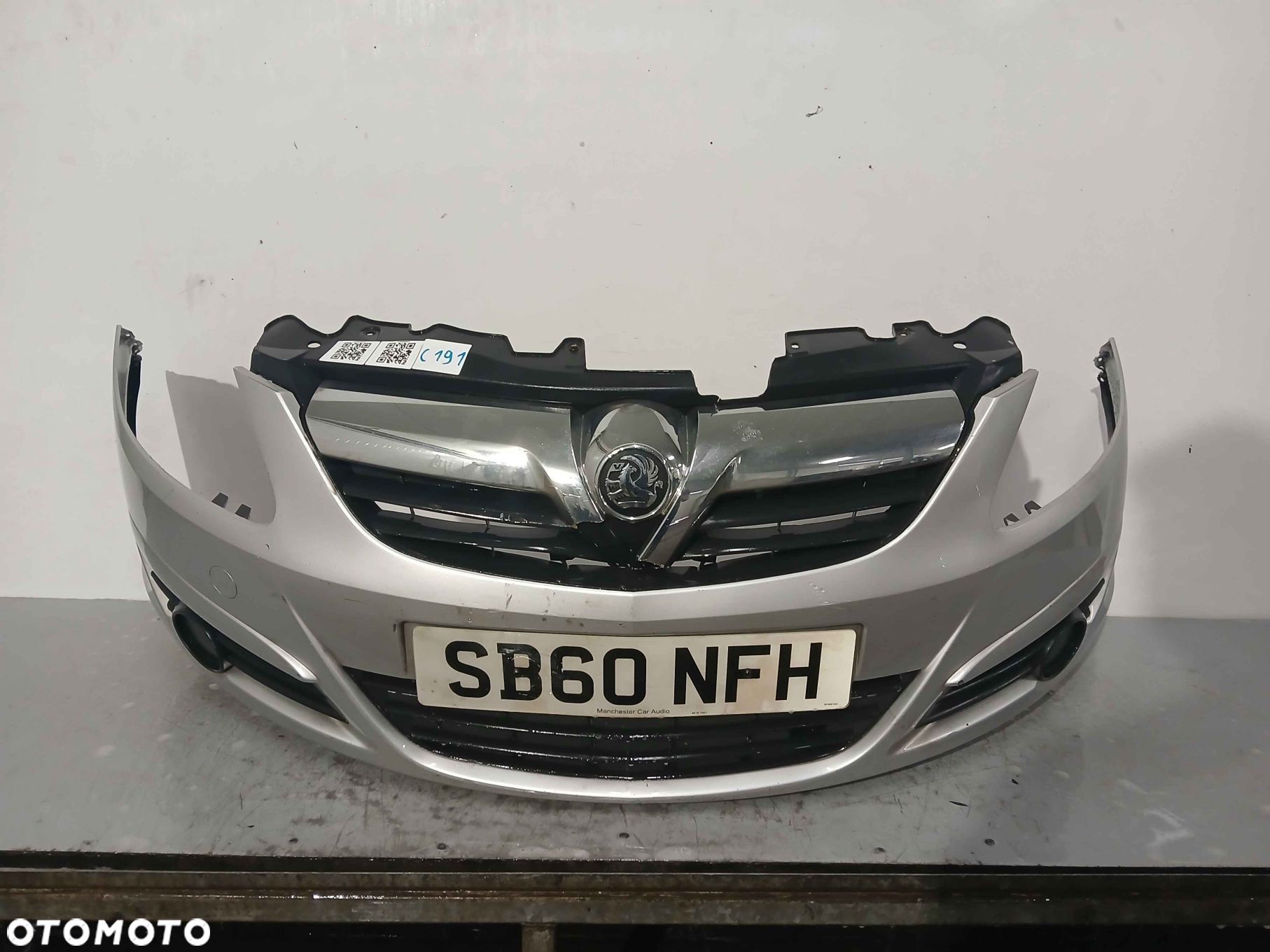 ZDERZAK PRZÓD PRZEDNI | OPEL CORSA D HALOGENY Z157 - 1