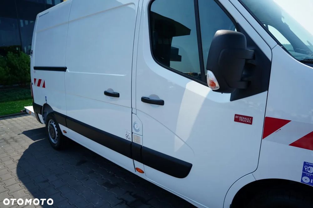 Renault MASTER / ZWYŻKA / BLASZAK / PODNOŚNIK KOSZOWY FRANCE ELAVATEUR 121 Ft - 12 M / MAX UDŹWIG 120 KG / EURO 6 - 21
