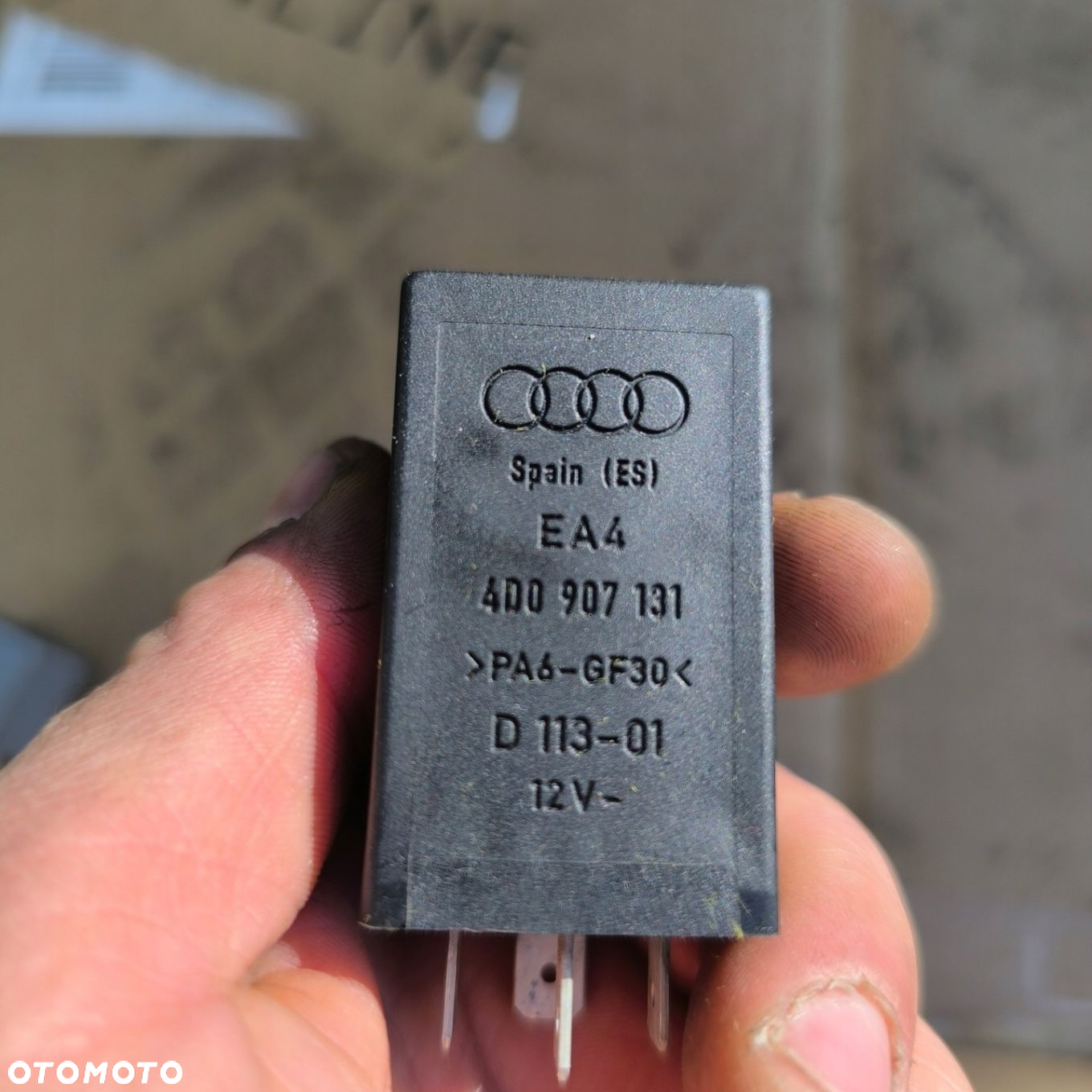 AUDI A4 B5 PRZEKAŹNIK 382 4D0907131 - 4