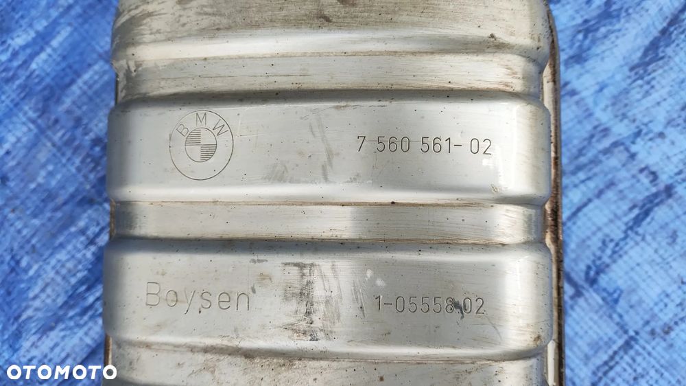 WYDECH TŁUMIK KOŃCOWY ŚRODKOWY RURA WYDECHOWA 7540189 7560561 BMW E60 E61 LCI LIFT 530i 3.0i N53 N53B30 - 7