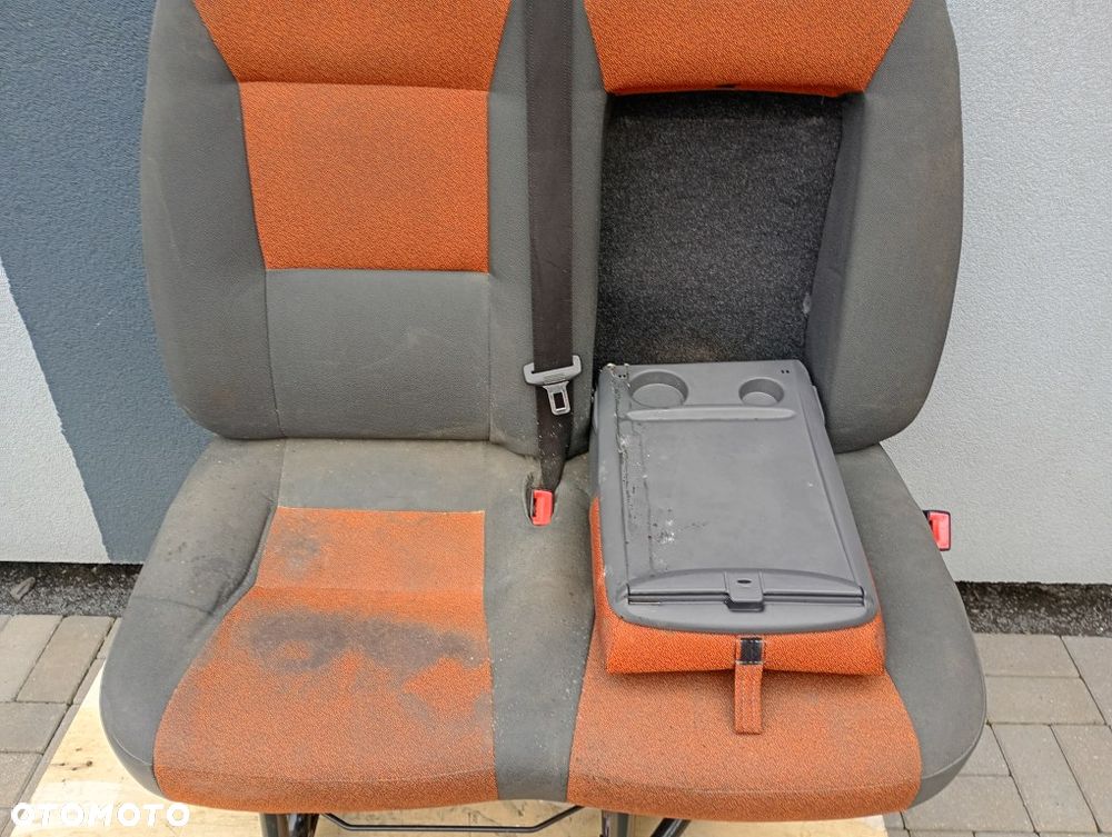 fotel prawy pasażera siedzenie 2-osobowe fiat ducato III jumper boxer 2006-2014 - 9