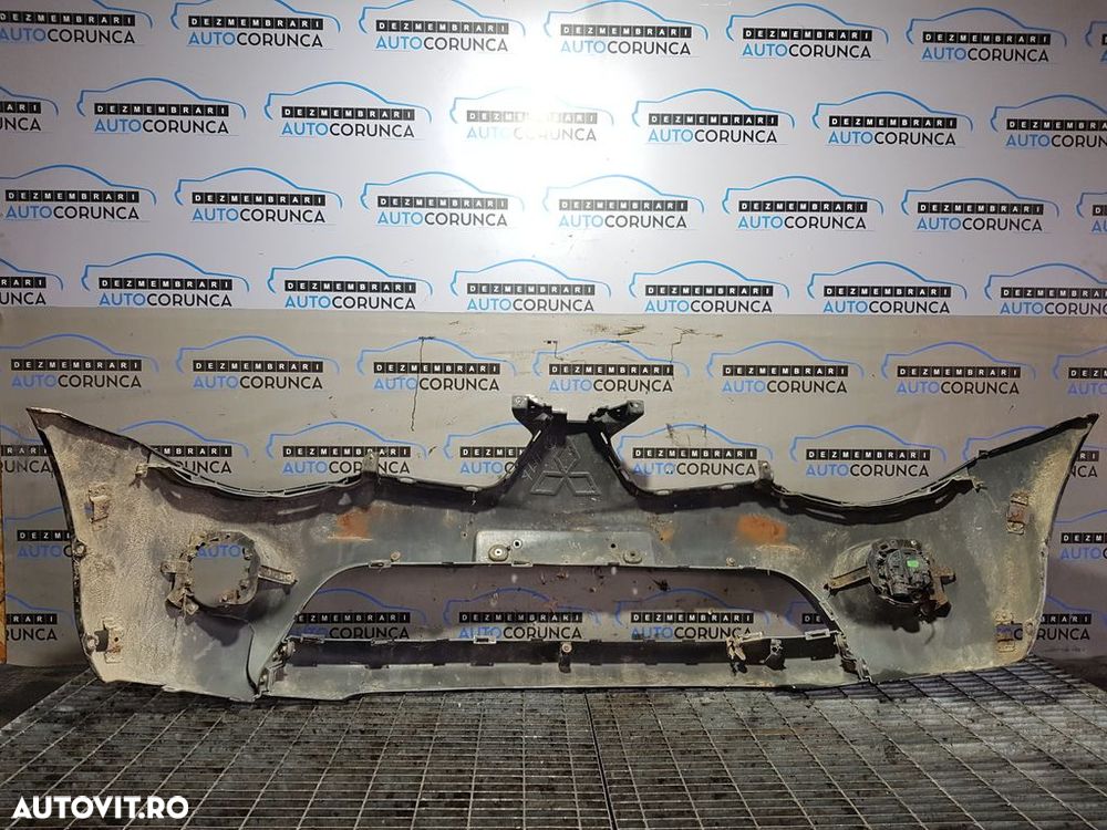 Bara fata Mitsubishi L200 2006 - 2010 NEGRU (654) Diesel model fara spalatoare far CU ... - 7