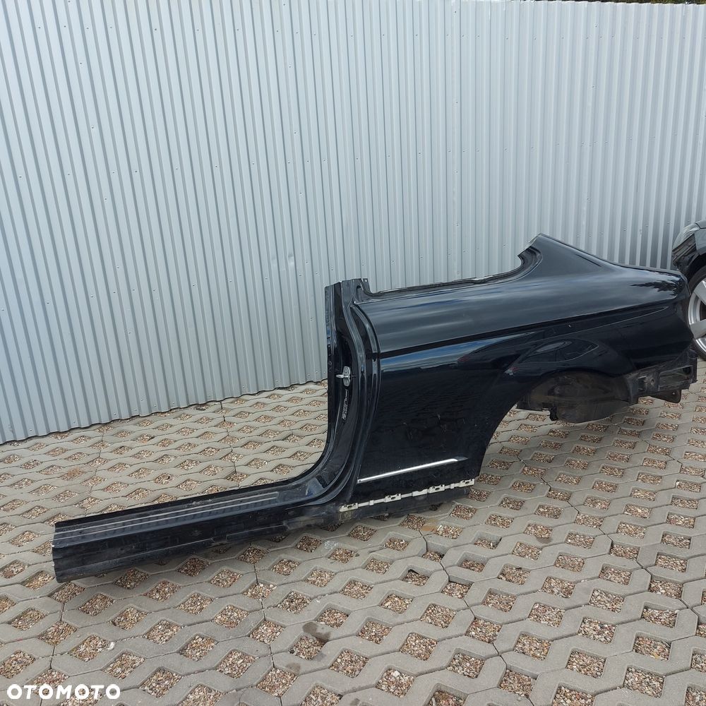 BLOTNIK TYL TYLNY LEWY CWIARTKA PROG MERCEDES C W204 COUPE ORYGINAL DEMONTAZ - 2