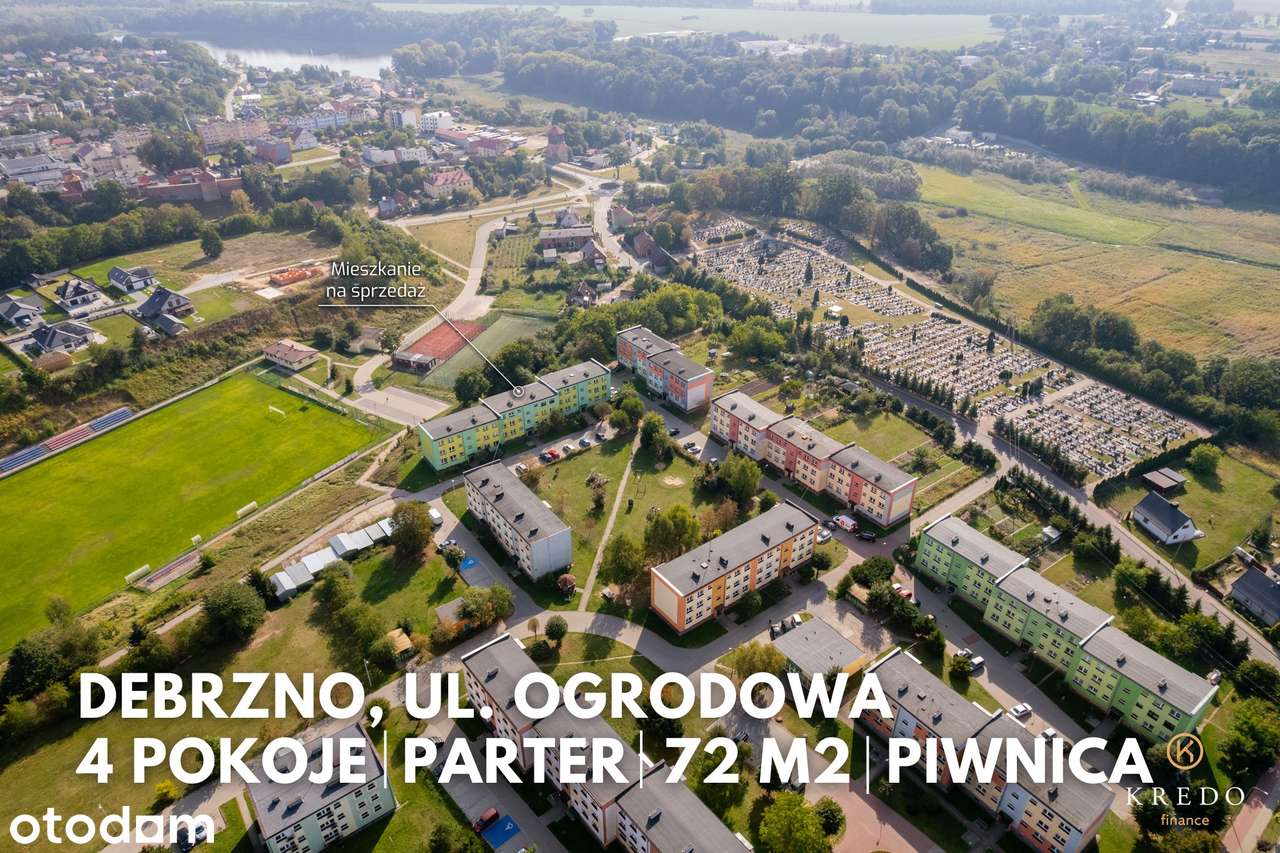 72,35 m² | 4 pokoje | Duży potencjał aranżacyjny | Do remontu