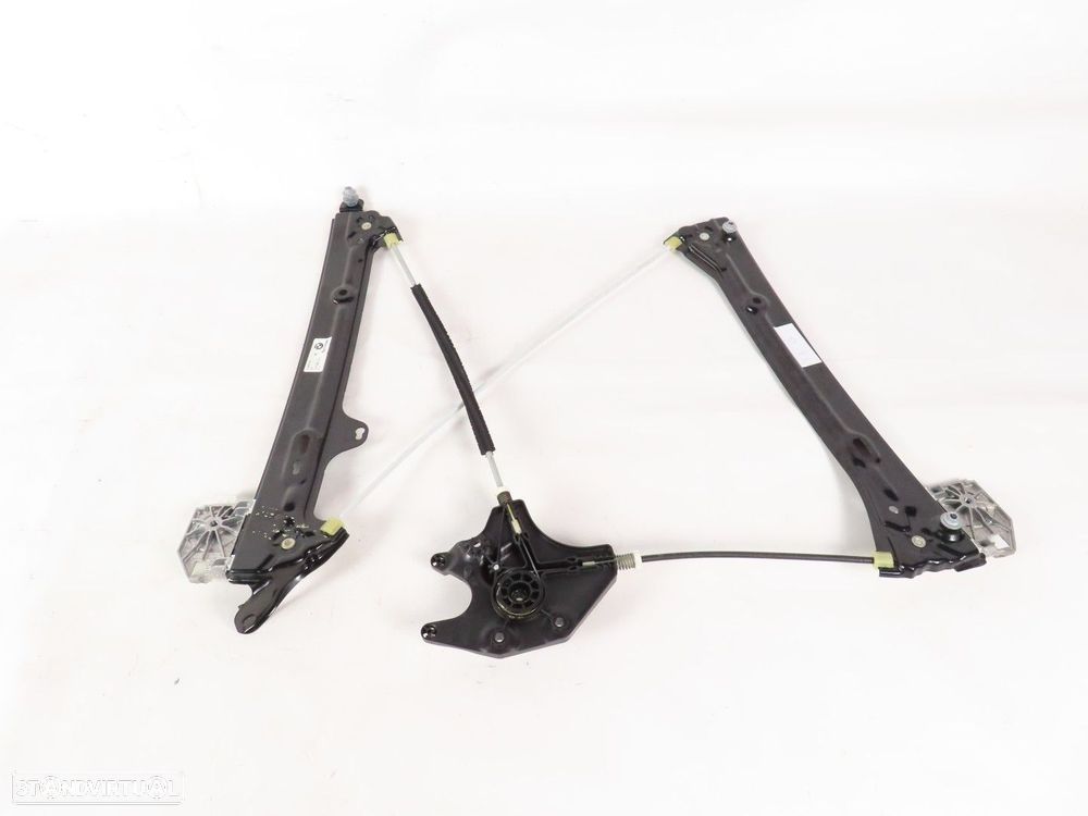 Elevador da Porta Sem Motor Esquerdo/Frente Seminovo/ Original BMW i3 (I01) 5133... - 2