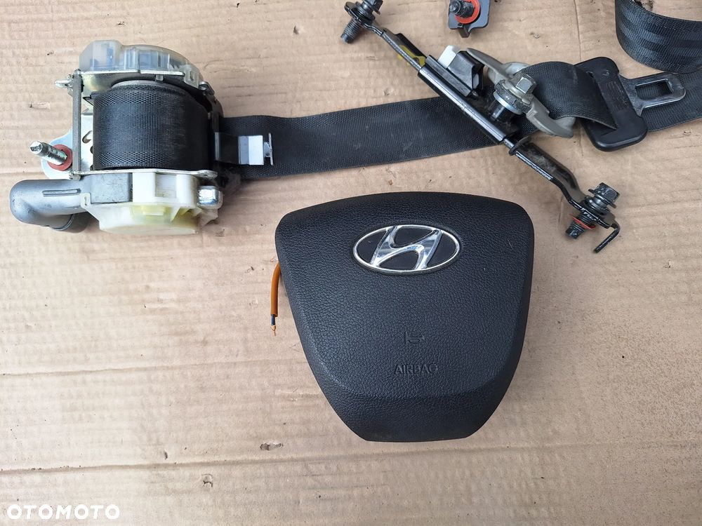 PODUSZKA AIRBAG PASY ORYGINAŁ HYUNDAI I20 I - 4