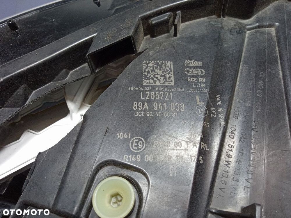 AUDI Q4 E-TRON REFLEKTOR LEWY LAMPA FULL LED EU 89A941033 - 4