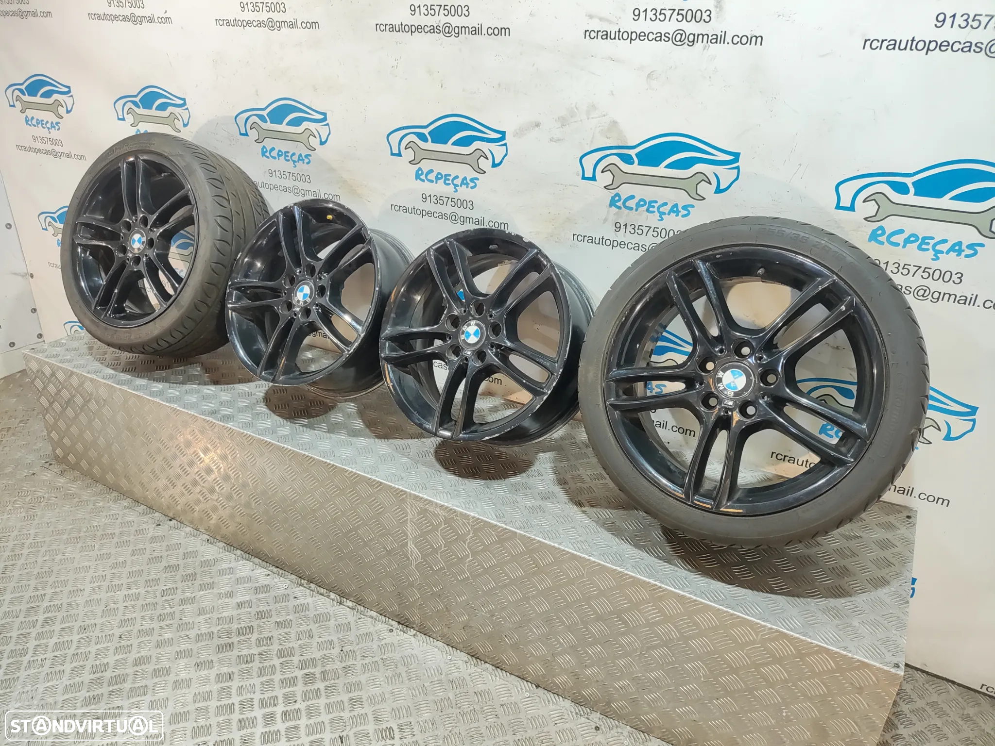 Jantes 18 Originais BMW Serie 1 Pack M Style 261 7,5J 8,5J ET49 ET52 5x120 - 14