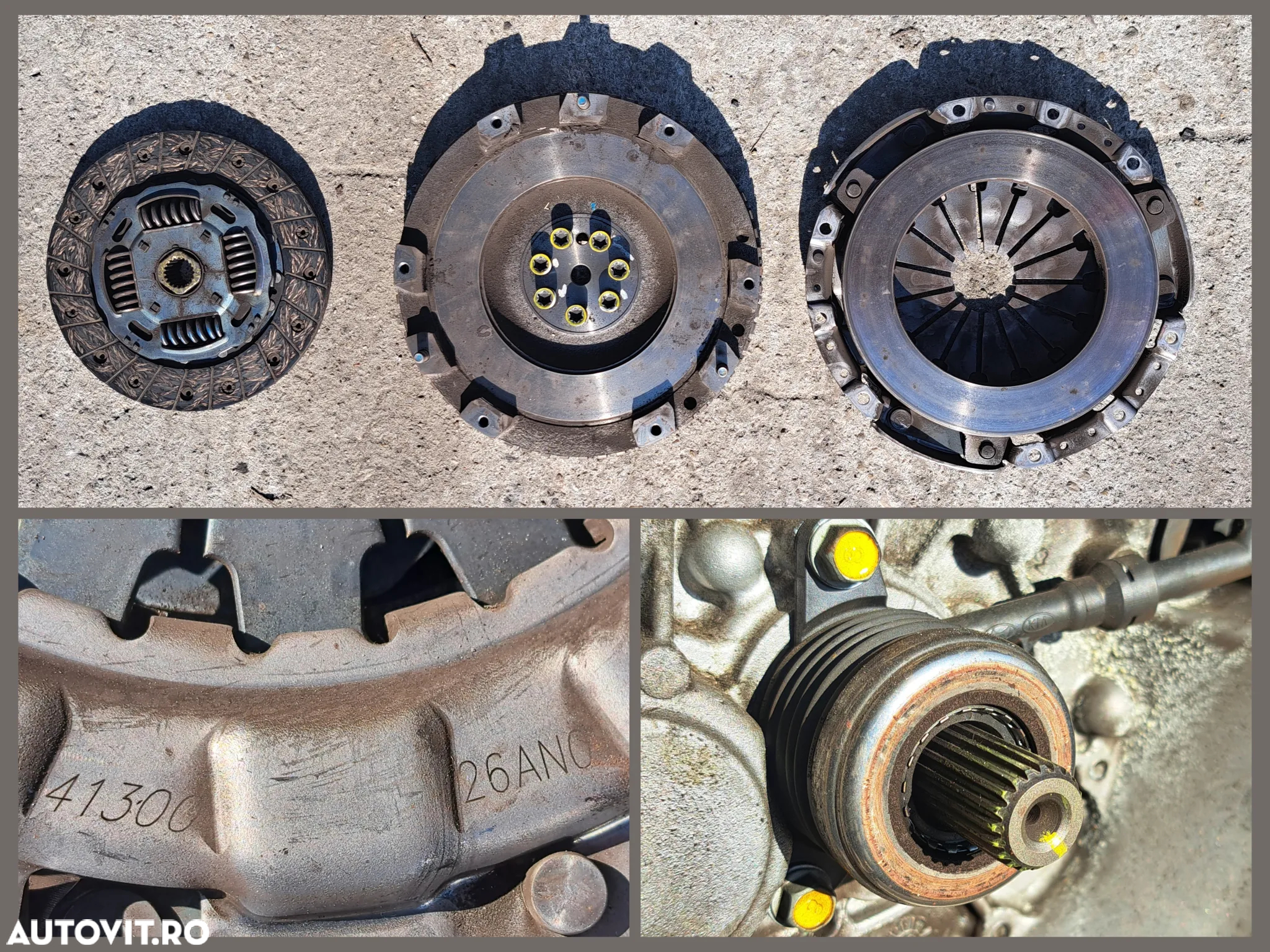 Hyundai i30 PD PDE generatia 3 cod motor G4LG 1.5i benzina 2018-2024 Cutie viteze manuala Planetara dreapta fata Kit ambreiaj Volanta - 8