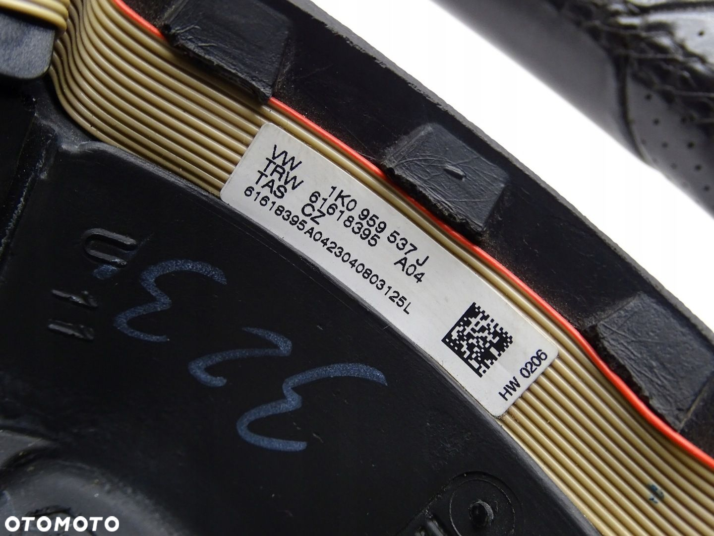 KIEROWNICA VW SCIROCCO III 1K8 SKÓRA PIKOWANA ŚCIĘTA ŁOPATKI DSG 1K8419091F - 12