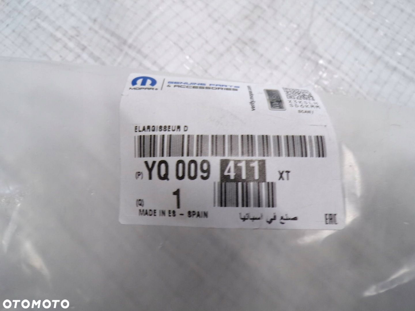 OPEL CROSSLAND X LISTWA BŁOTNIKA PRAWY TYŁ 13482072 YQ009411XT NOWA - 4