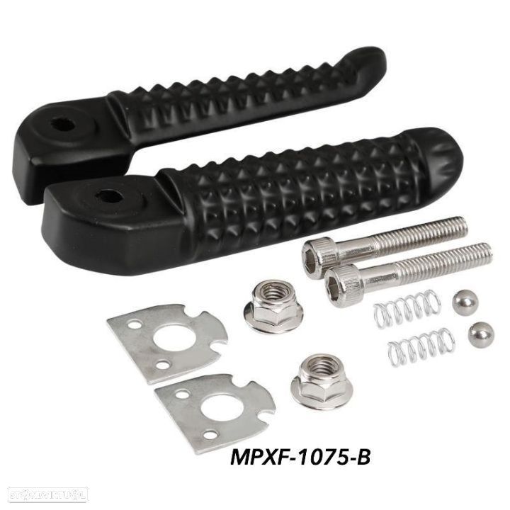 peseira trás , pousa pes traseiro , patins , Yamaha YZF R1 1000 ano 2004 ate 2014 / crossplane - 1