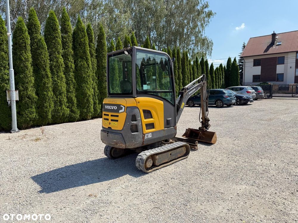 VOLVO EC18D EC 18 D MINIKOPARKA / ORYGINAŁ / Z NIEMIEC / POWERTILT / koparka jcb kubota hitachi yanmar bobcat zx 19 e17 KX018 PC 18 SV 18 czesci hydraulika - 5