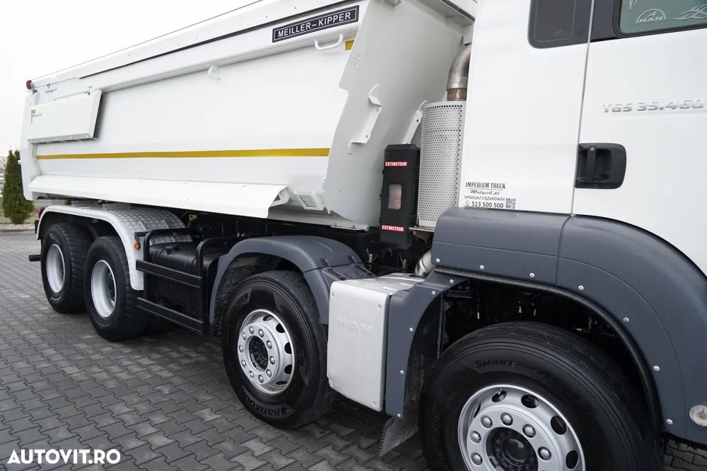 MAN TGS 35.460 / 8X4 / BASCULATOR SPATE / HYDROCLASP / MEILLER KIPPER / AUTOMAT / EURO 6 - 20