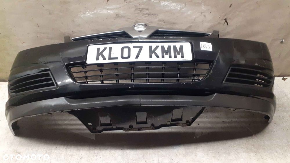 ^ ZDERZAK PRZÓD PRZEDNI OPEL VECTRA C LIFT FL Z20R CZARNY - 1