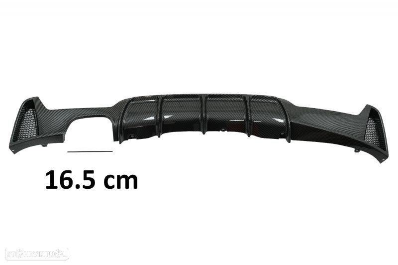 Difusor Bmw Série 4 F32 F33 F36 (2013 a 2019) Pintura de Carbono - 3