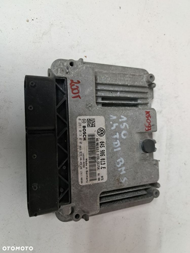 VW 1.4 TDI BMS KOMPUTER  STEROWNIK  SILNIKA 045 906 013E - 1