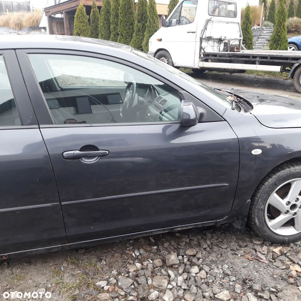 Mazda 3 BK 03-09 Drzwi Prawe przednie przód szyba w kolor 28b - 2