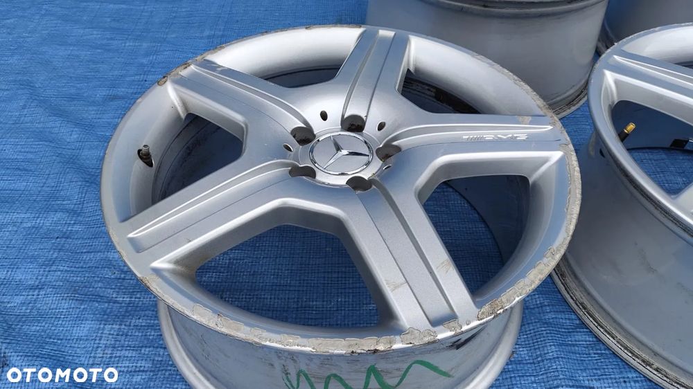 FELGA AMG ALUFELGA CZUJNIK 8.5J 9.5J 19 ET43 ORYGINAŁ A2214012602 A2214012702 A0045429818 MERCEDES S-KLASA W221 CL W216 - 9