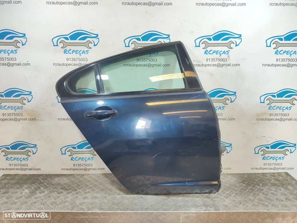 Porta Traseira Direita JAGUAR XF 1 MK1 X250 Fecho Elevador Motor Puxador Vidro