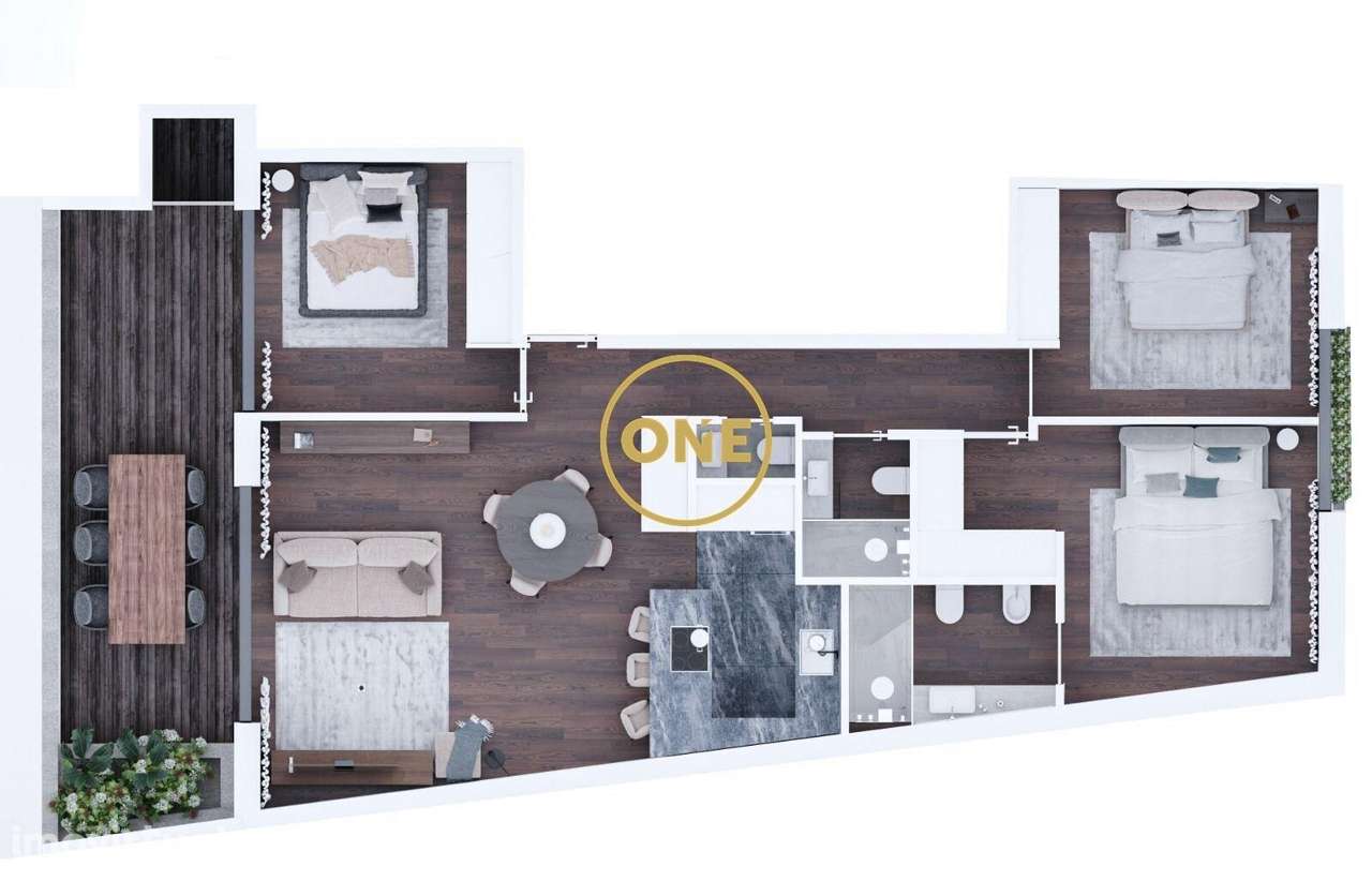 Apartamento T3 Novo no centro da Trofa! - Grande imagem: 2/32