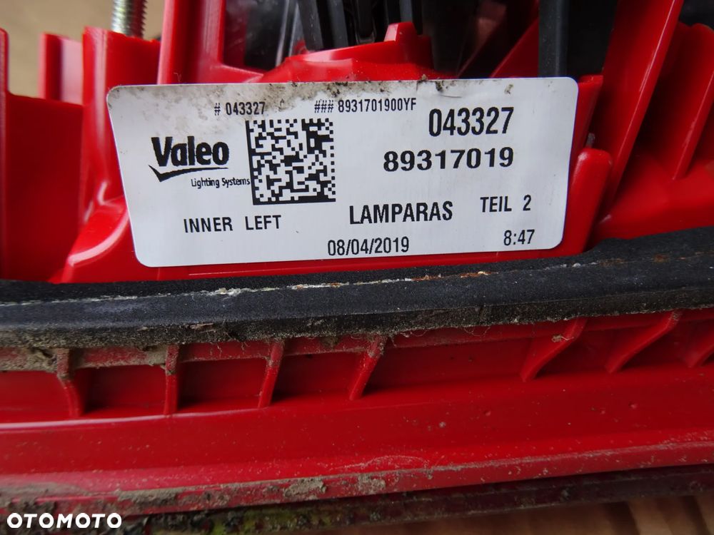 Lampa w klapę Audi A6 C6 Avant Prawa Lewa - 3