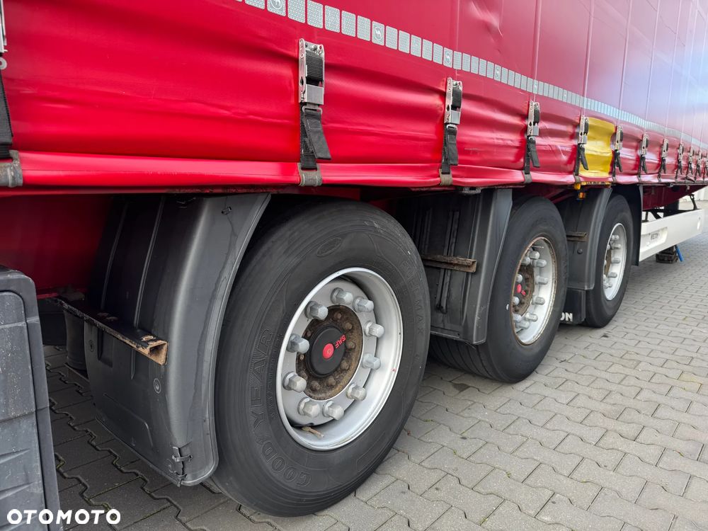 Wielton NACZEPA FIRANKA MEGA, SAF, XL, OŚ I DACH PODNOSZONE 2017 ROK SUPER STAN - 13