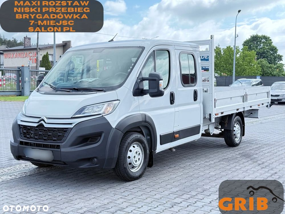 Citroën Jumper Doka Brygadówka 7-miejsc MAXI Rozstaw Skrzynia 3,51x2,27 Salon PL - 1