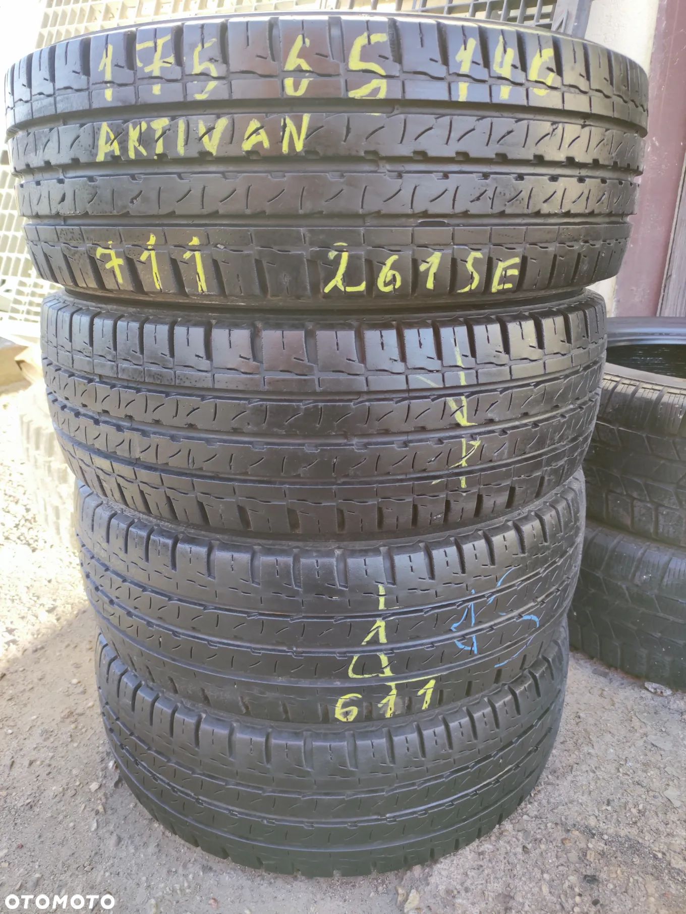 175/65R14C 90/88T Opony Letnie Lato BFGoodrich Activan Legnica ALU-RAD jak 175/65 6-7mm 14C - 1