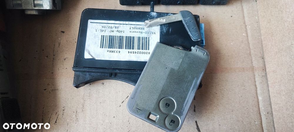 LAGUNA II 2.0DCI STEROWNIK ZESTAW STARTOWY 8200520036 8200224594 8200534446 - 4