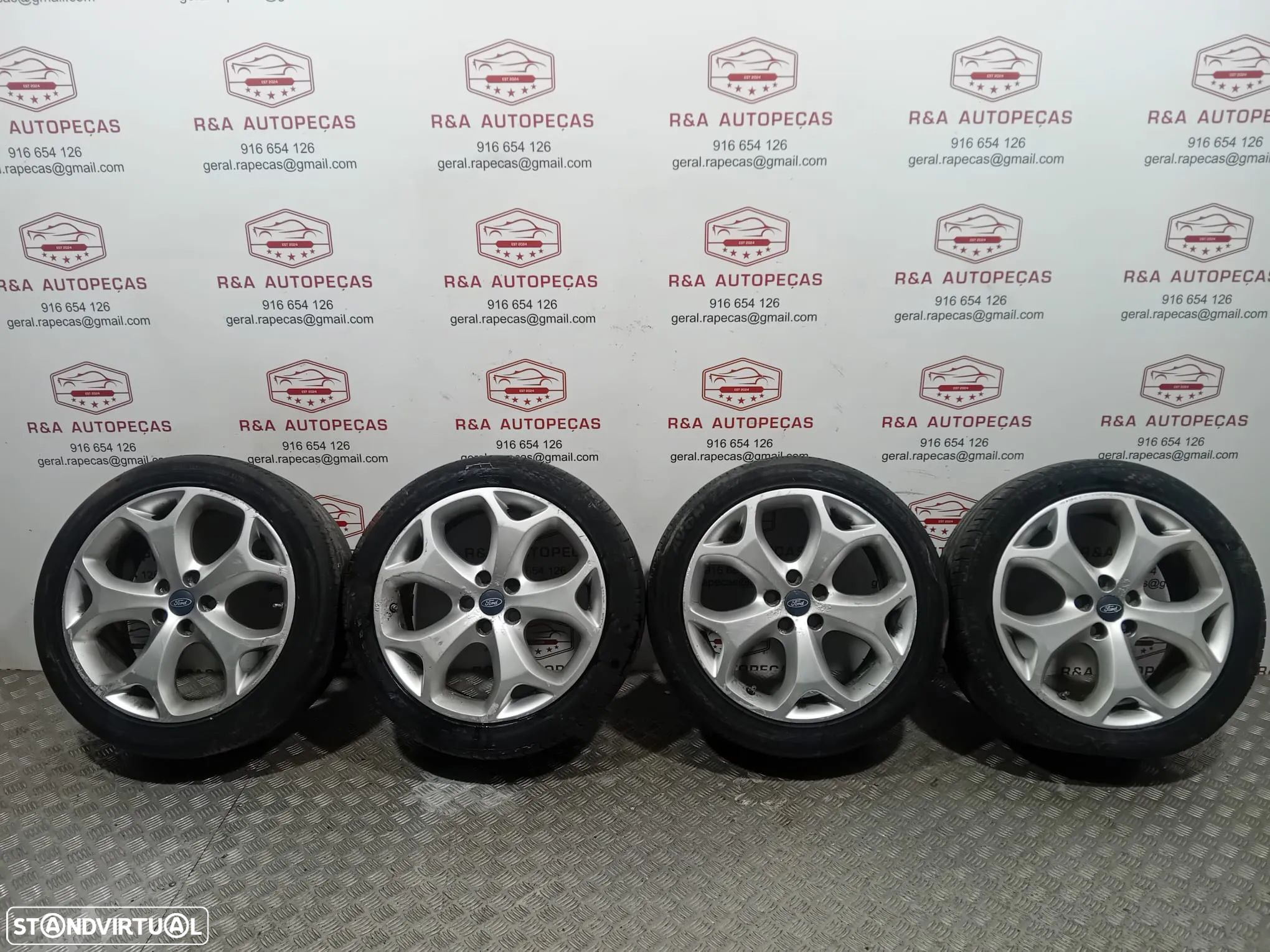 Jantes Ford Originais 18  Proveniente de um S-Max Titanium - 1
