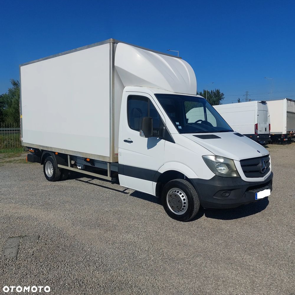 Mercedes-Benz Sprinter/ kontener/ winda Dhollandia/ klima/ bliźniak - 5