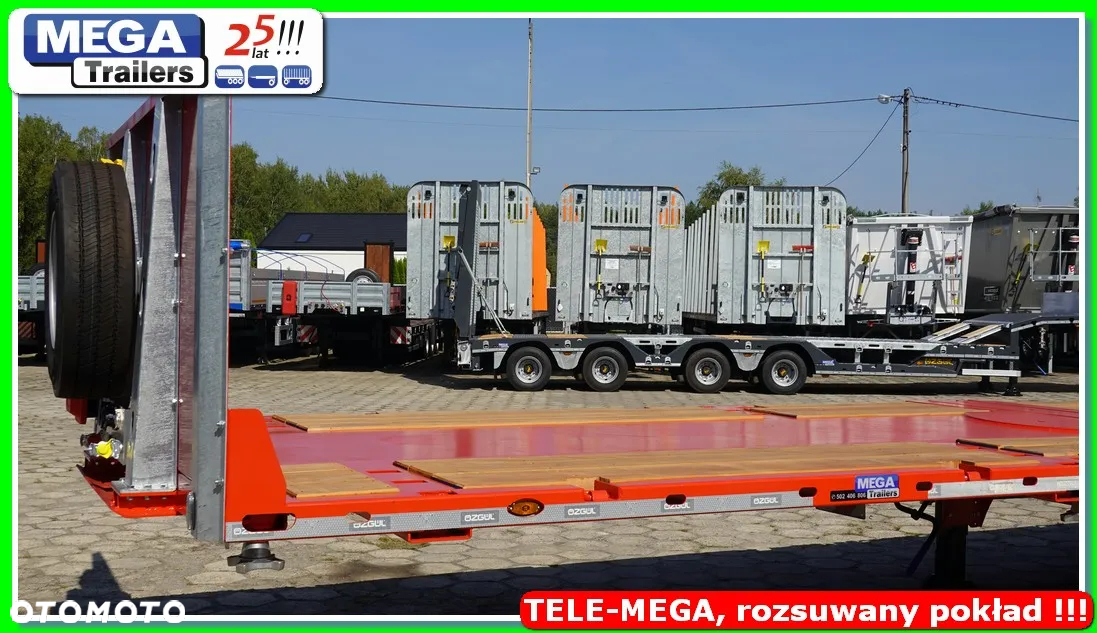 Inny TELEMEGA wysuw 4.00 m, 3 osie, ADR EX3- MEGA Trailers !!! - 18