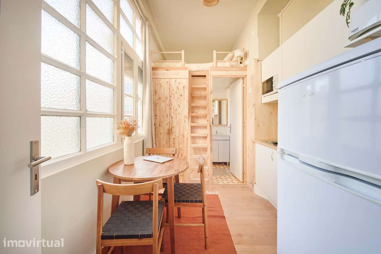 Cosy Studio for Rent in Av. António Augusto Aguiar, Lisbon - Grande imagem: 2/14