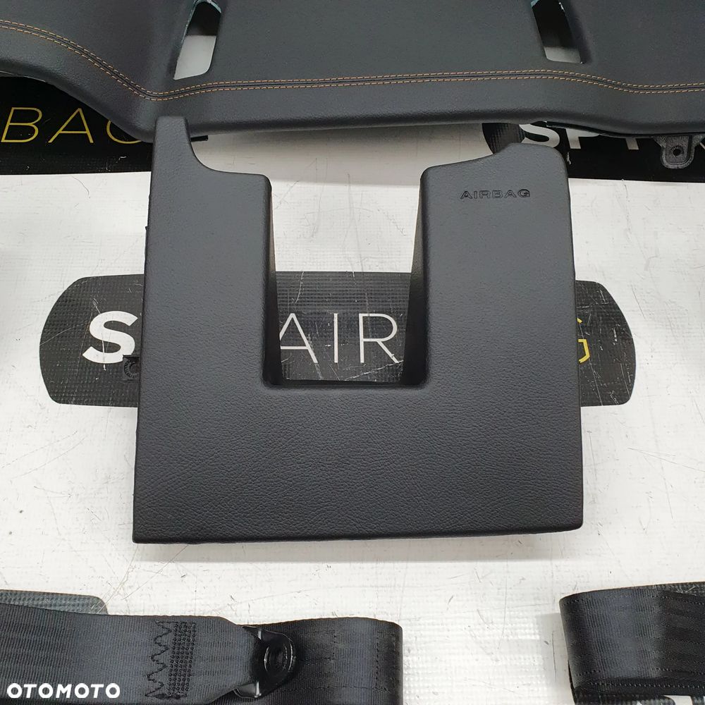 FORD RANGER IV 4 DESKA ROZDZIELCZA KONSOLA KOKPIT PULPIT PODUSZKI AIRBAG AIR BAG PASY KIT SET - 7