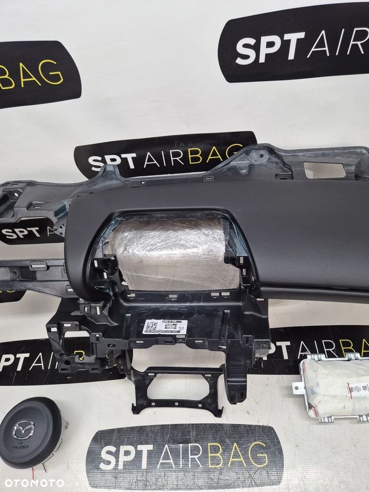 MAZDA II 2 KOKPIT DESKA KONSOLA PULPIT PODUSZKA AIRBAG AIR BAG PASY KIT SET - 4