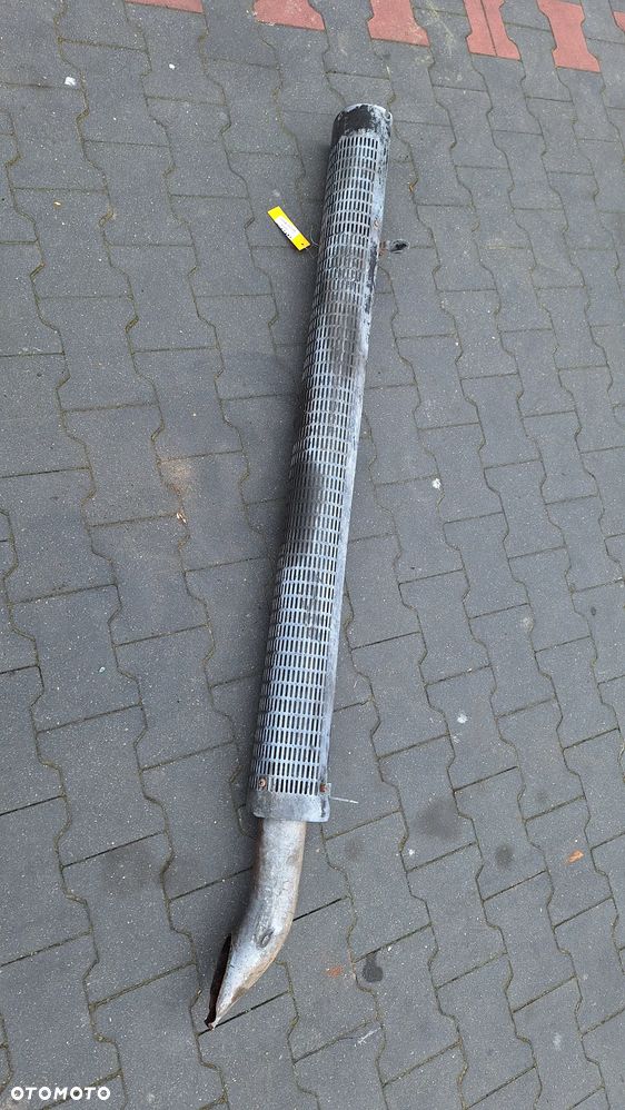 John Deere seria 6000, 6600 6800 6900 tłumnik tłumik wydech koncowy rura  siatka - 2